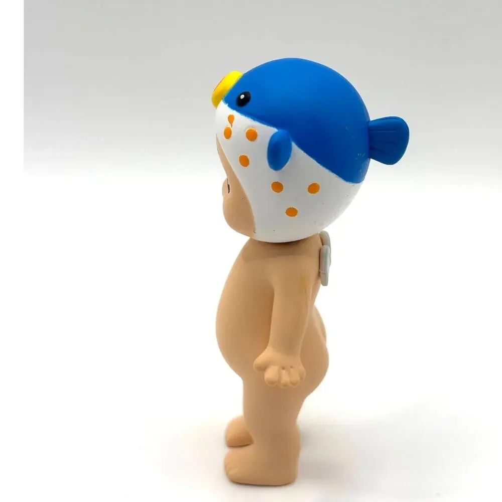 Authentic Sonny Angel Blow Fish Mini Figure, Marine Series